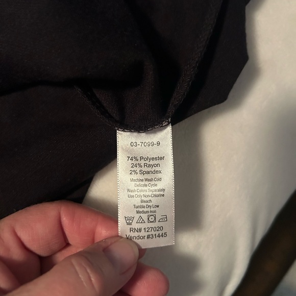 Chadwicks Elegant Black Round Neck Sheath Dress - Picture 4 of 8